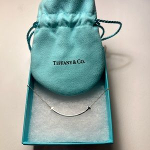 Tiffany Sterling Silver Smile Pendant